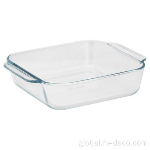 Pyrex Baking Tray Premium 8" Clear Glass Square Baking Dish Factory